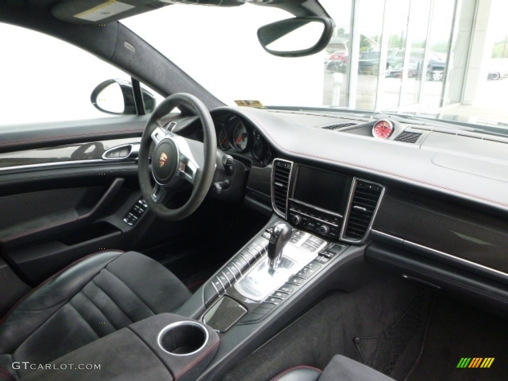 2013 Panamera GTS - Black / Black photo #4