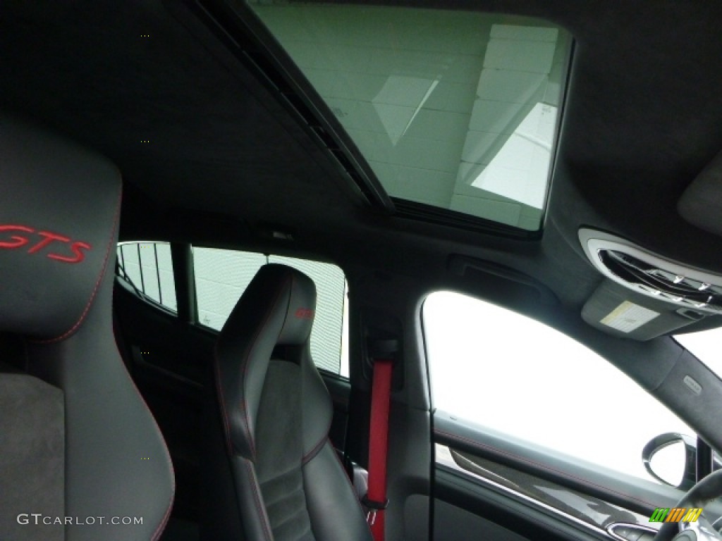 2013 Panamera GTS - Black / Black photo #5