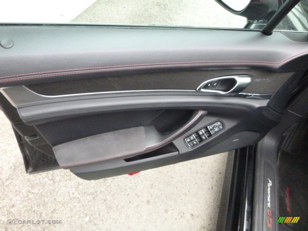 2013 Panamera GTS - Black / Black photo #13
