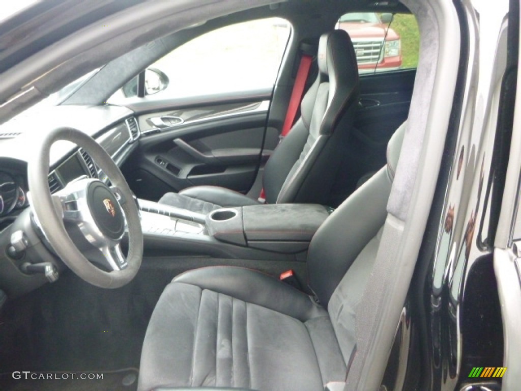 2013 Panamera GTS - Black / Black photo #14