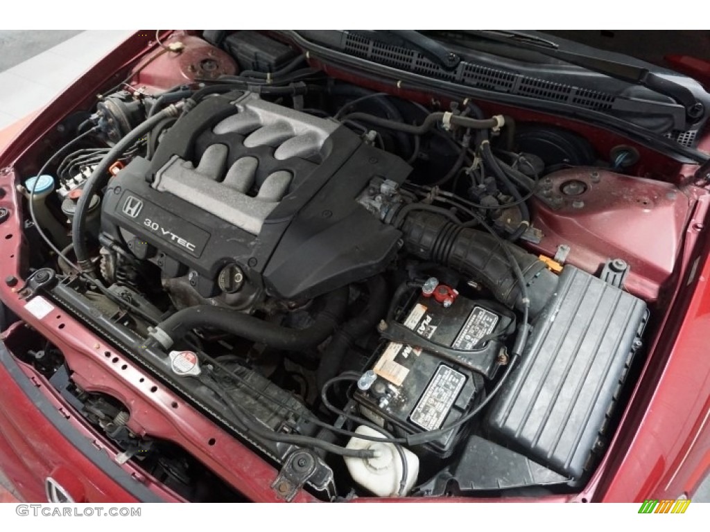 2001 Accord EX V6 Sedan - Firepepper Red Pearl / Ivory photo #45