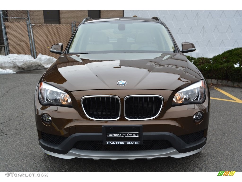 2015 X1 xDrive28i - Marrakesh Brown Metallic / Beige photo #7