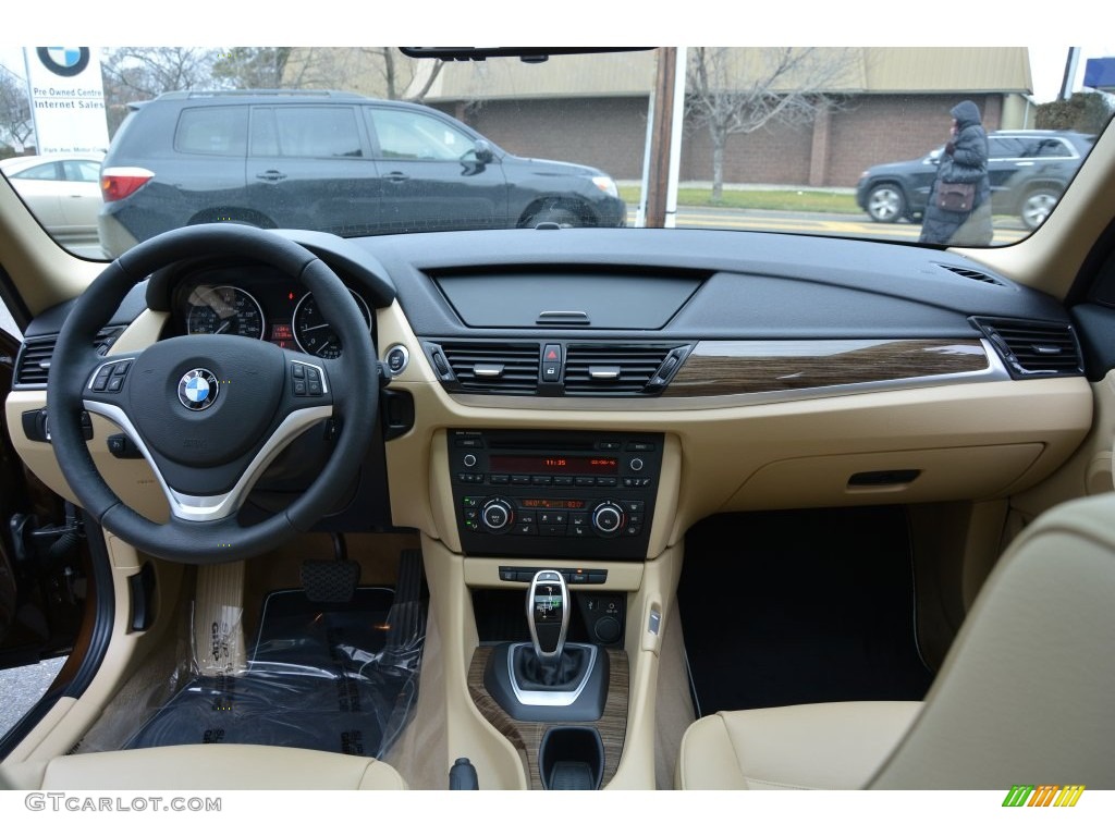 2015 X1 xDrive28i - Marrakesh Brown Metallic / Beige photo #15