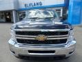 2011 Black Chevrolet Silverado 3500HD LTZ Crew Cab 4x4  photo #2