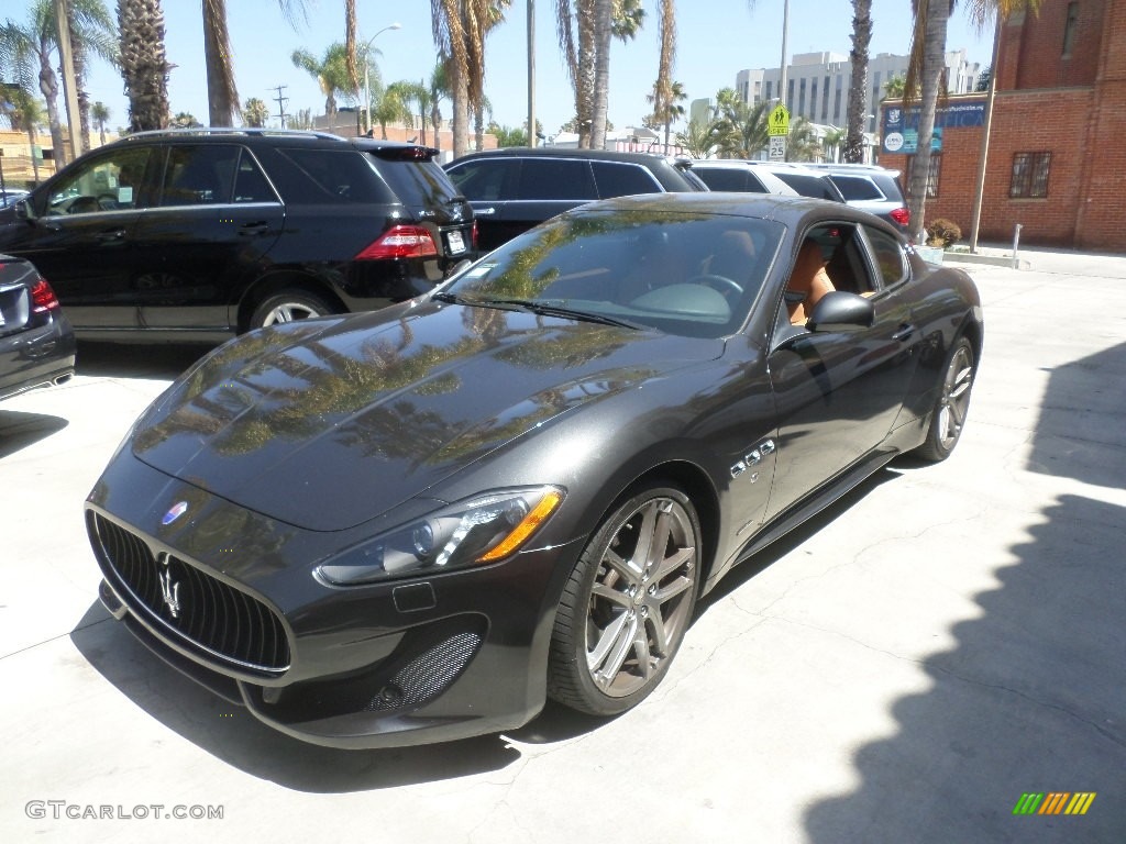 Grigio Granito (Dark Grey) 2015 Maserati GranTurismo Sport Coupe Exterior Photo #114689662