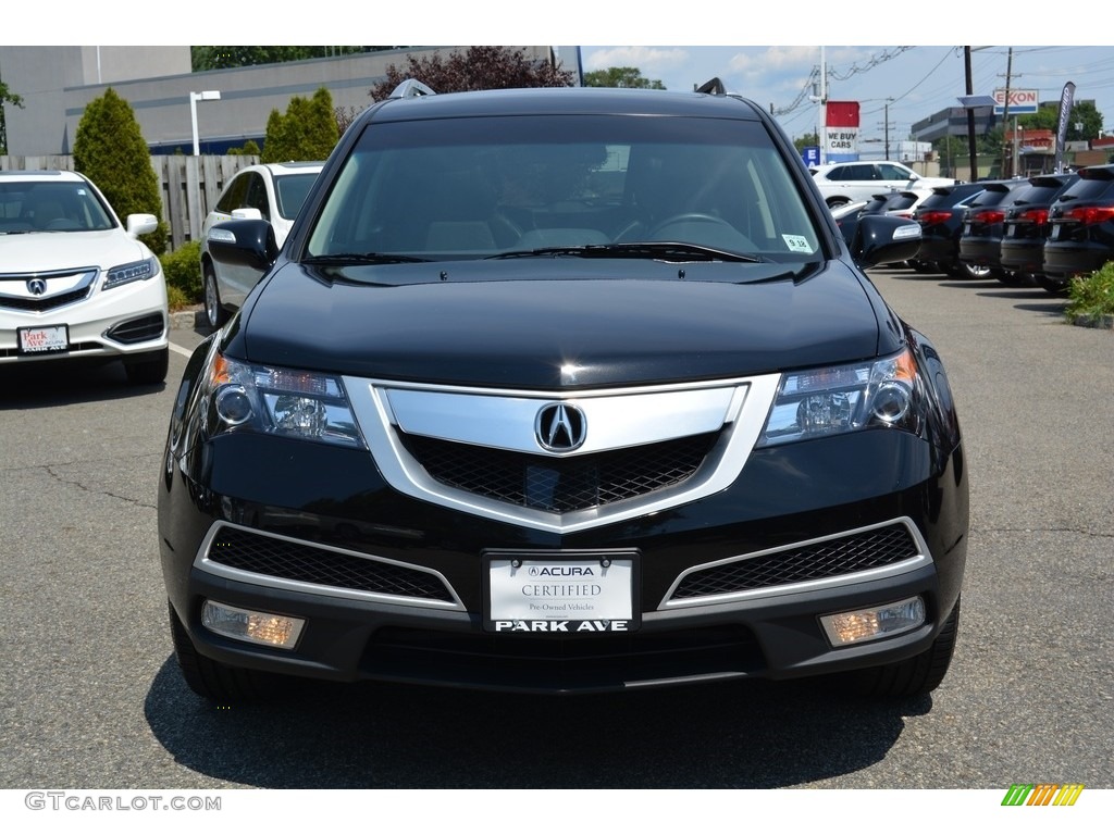 2013 MDX SH-AWD Advance - Crystal Black Pearl / Ebony photo #8