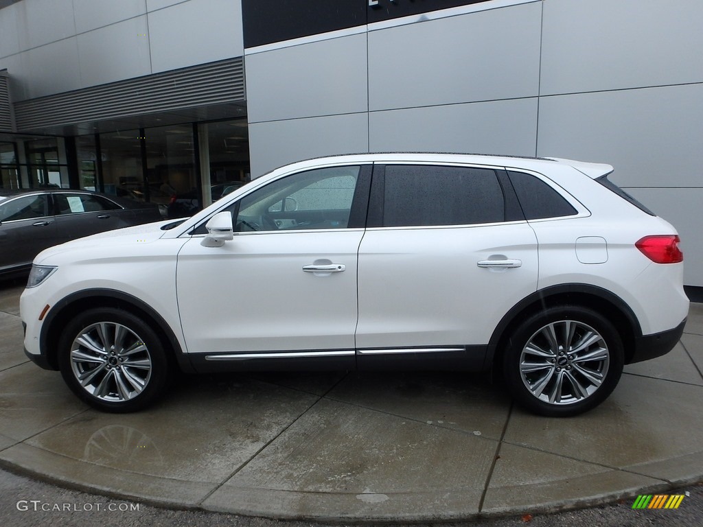 White Platinum 2016 Lincoln MKX Reserve AWD Exterior Photo #114692392