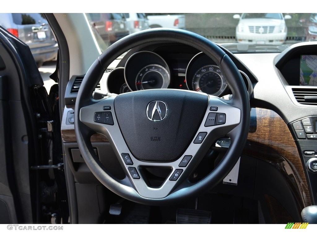 2013 MDX SH-AWD Advance - Crystal Black Pearl / Ebony photo #19