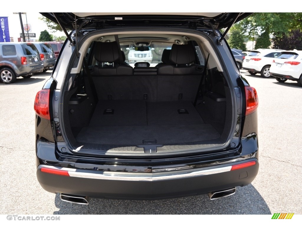 2013 MDX SH-AWD Advance - Crystal Black Pearl / Ebony photo #24