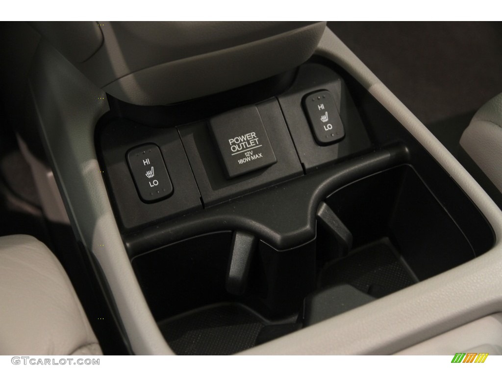 2014 CR-V EX-L AWD - Polished Metal Metallic / Gray photo #13