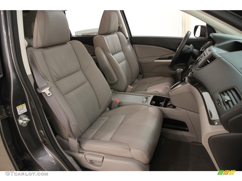 2014 CR-V EX-L AWD - Polished Metal Metallic / Gray photo #15