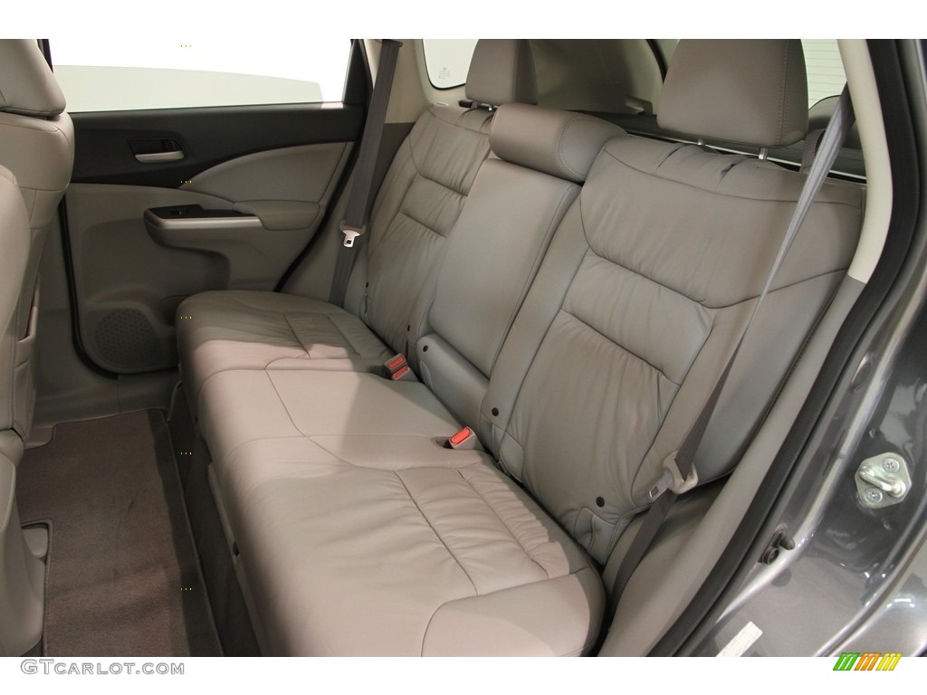 2014 CR-V EX-L AWD - Polished Metal Metallic / Gray photo #17