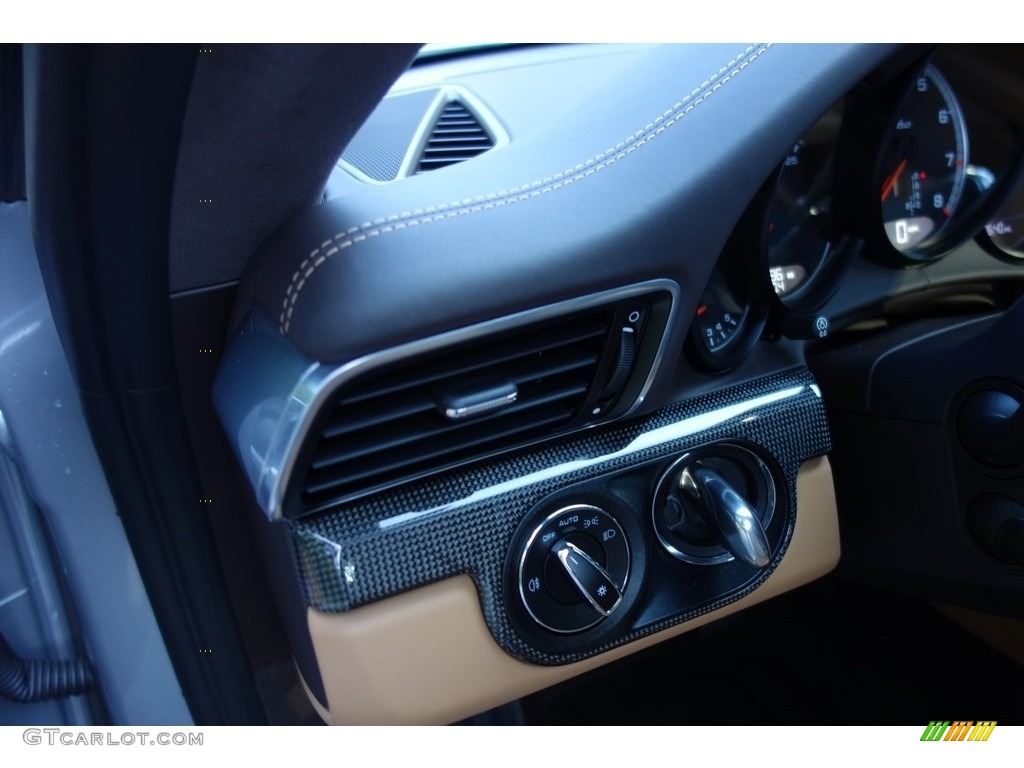 2014 911 Turbo Coupe - GT Silver Metallic / Espresso/Cognac Natural Leather photo #13