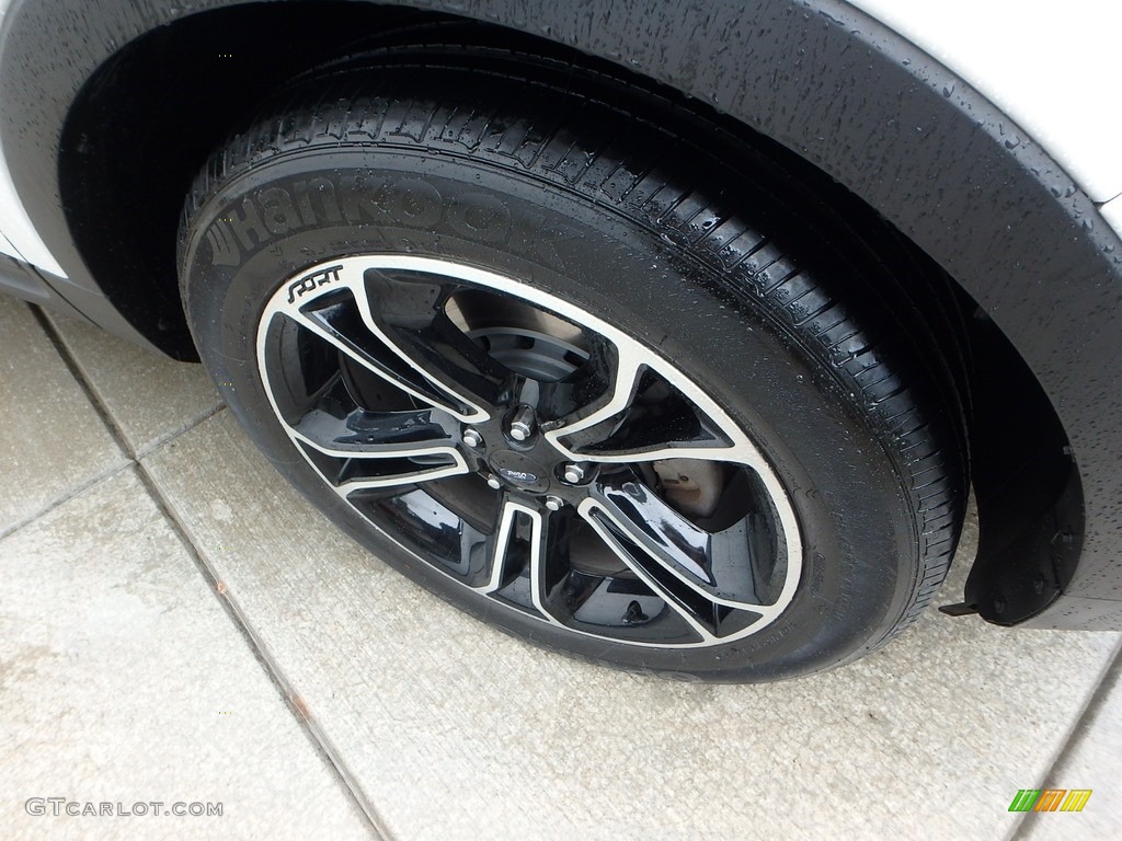 2013 Explorer Sport 4WD - White Platinum Tri-Coat / Charcoal Black/Sienna photo #9