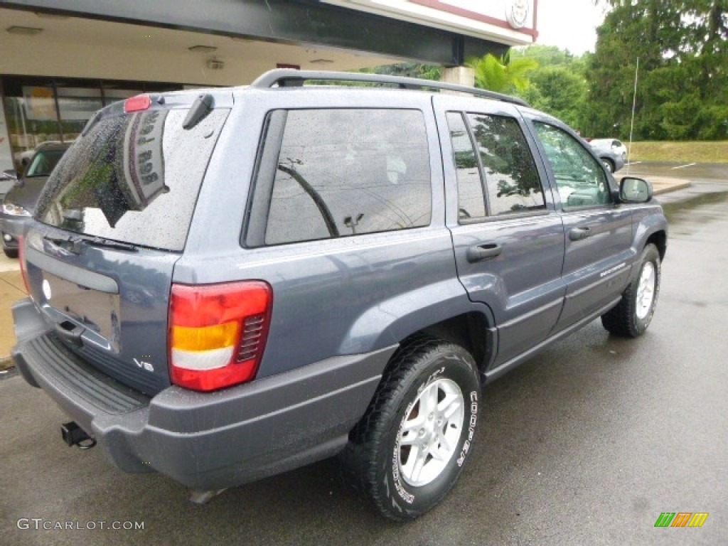 2004 Grand Cherokee Laredo 4x4 - Steel Blue Pearl / Dark Slate Gray photo #2