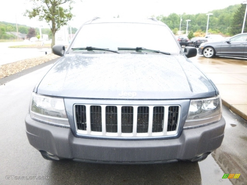 2004 Grand Cherokee Laredo 4x4 - Steel Blue Pearl / Dark Slate Gray photo #8