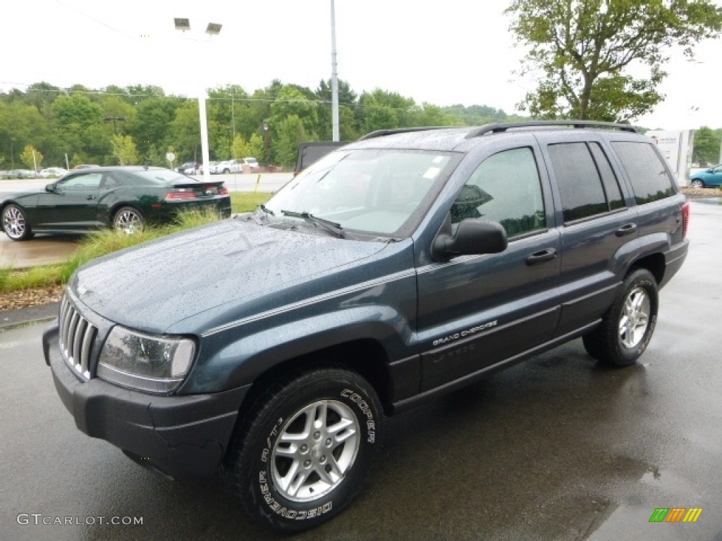 2004 Grand Cherokee Laredo 4x4 - Steel Blue Pearl / Dark Slate Gray photo #9