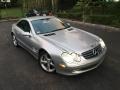 2005 Brilliant Silver Metallic Mercedes-Benz SL 600 Roadster  photo #2