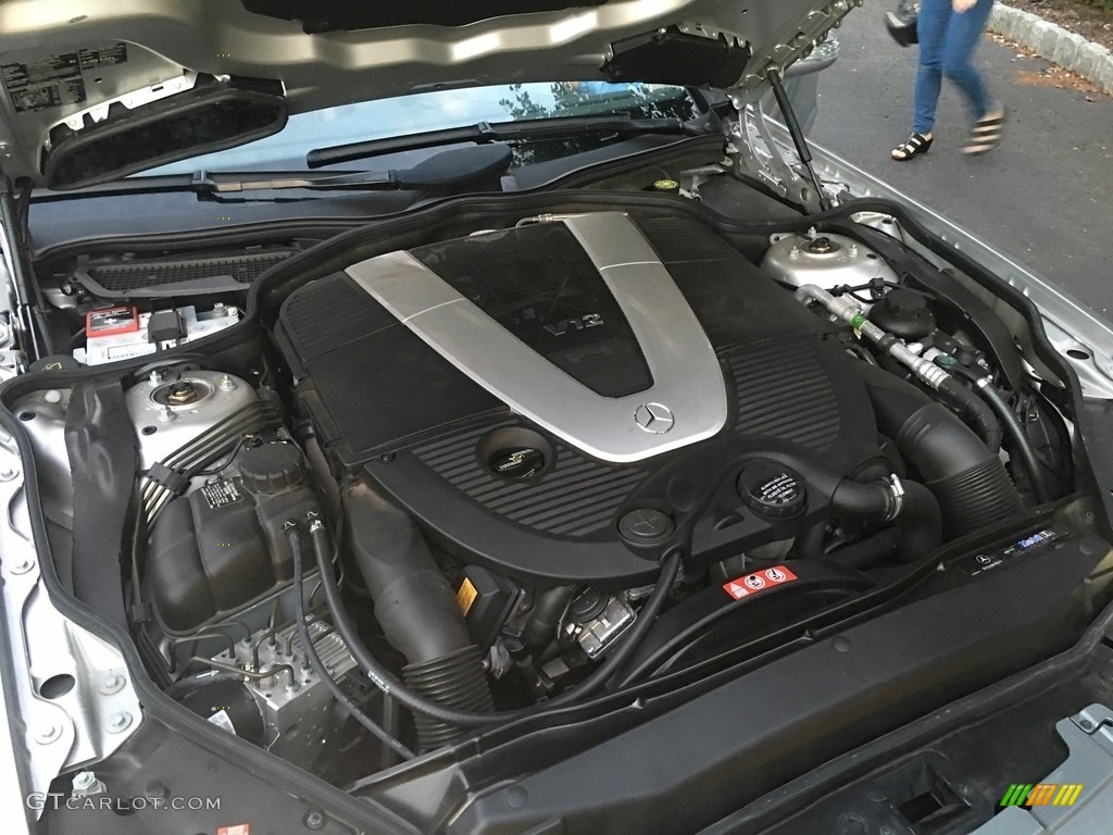2005 Mercedes-Benz SL 600 Roadster 5.5 Liter Twin-Turbocharged SOHC 36-Valve V12 Engine Photo #114695590