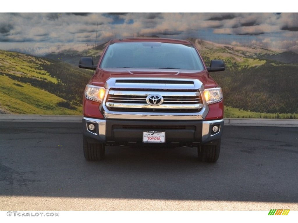 2016 Tundra SR5 CrewMax 4x4 - Barcelona Red Metallic / Graphite photo #2