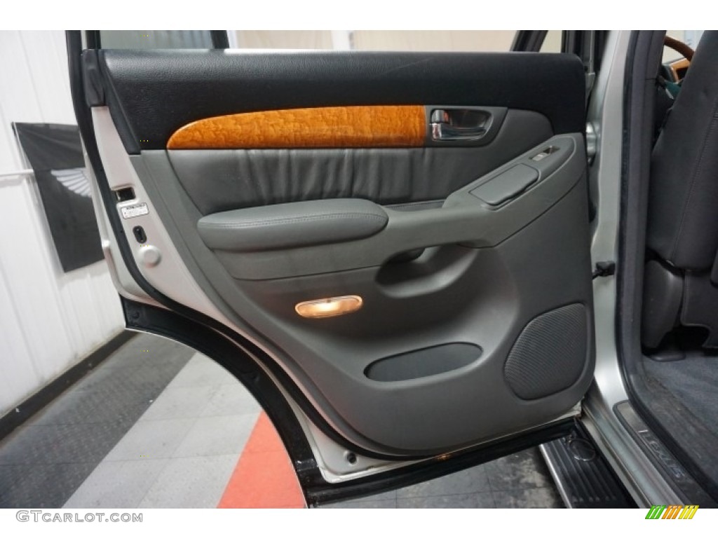 2005 GX 470 - Silver Pine Metallic / Dark Gray photo #16
