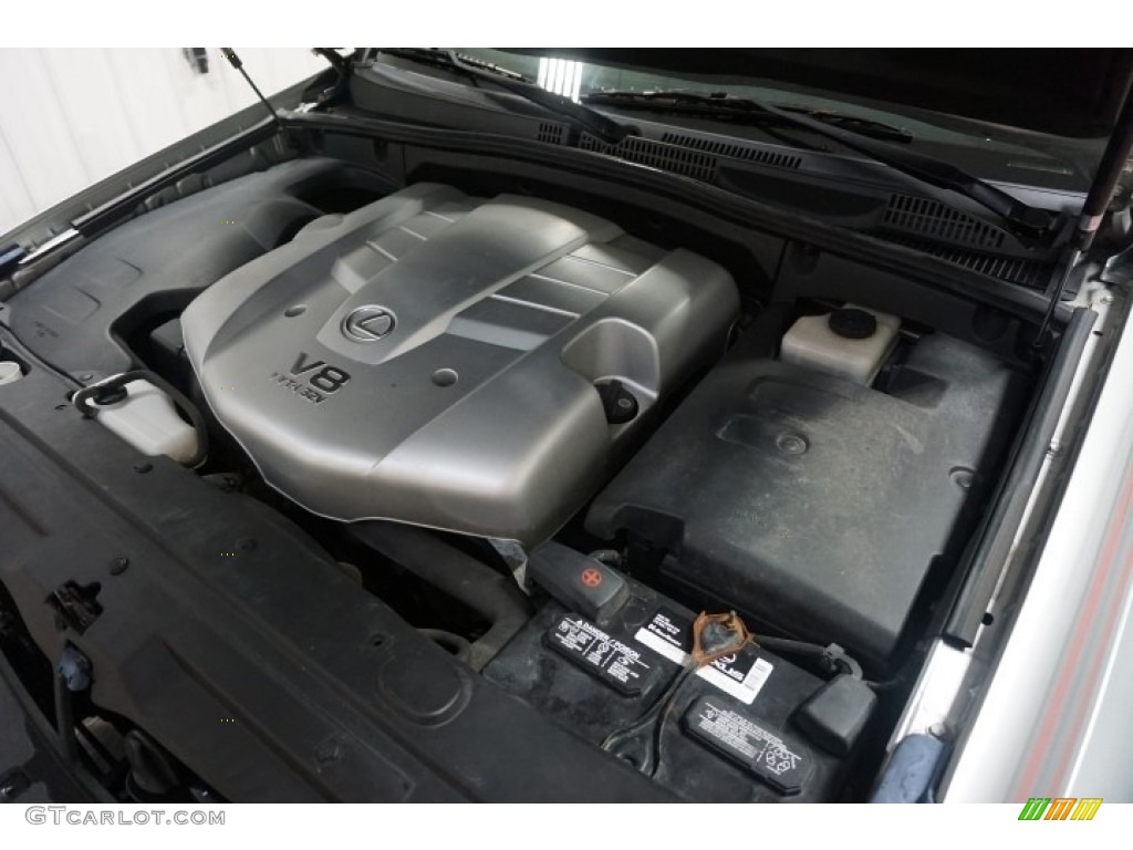 2005 GX 470 - Silver Pine Metallic / Dark Gray photo #55