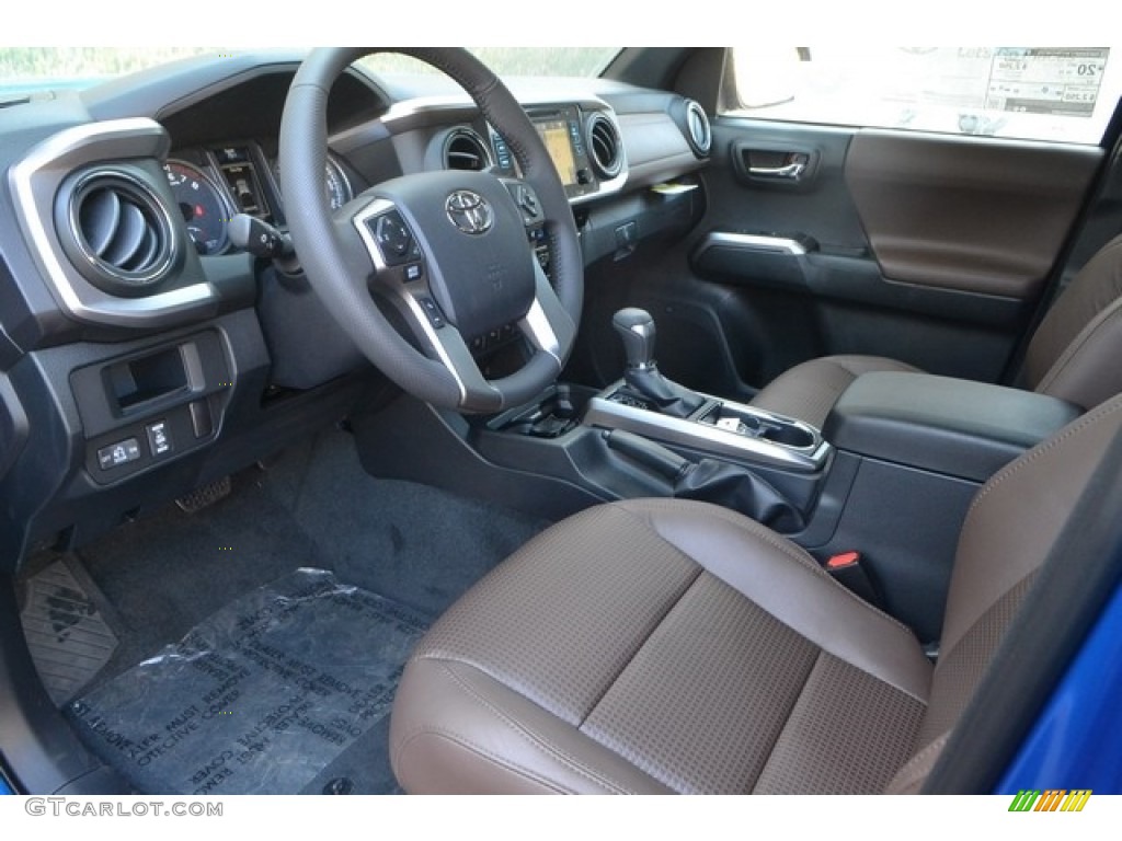 Limited Hickory Interior 2016 Toyota Tacoma Limited Double Cab 4x4 Photo #114699745