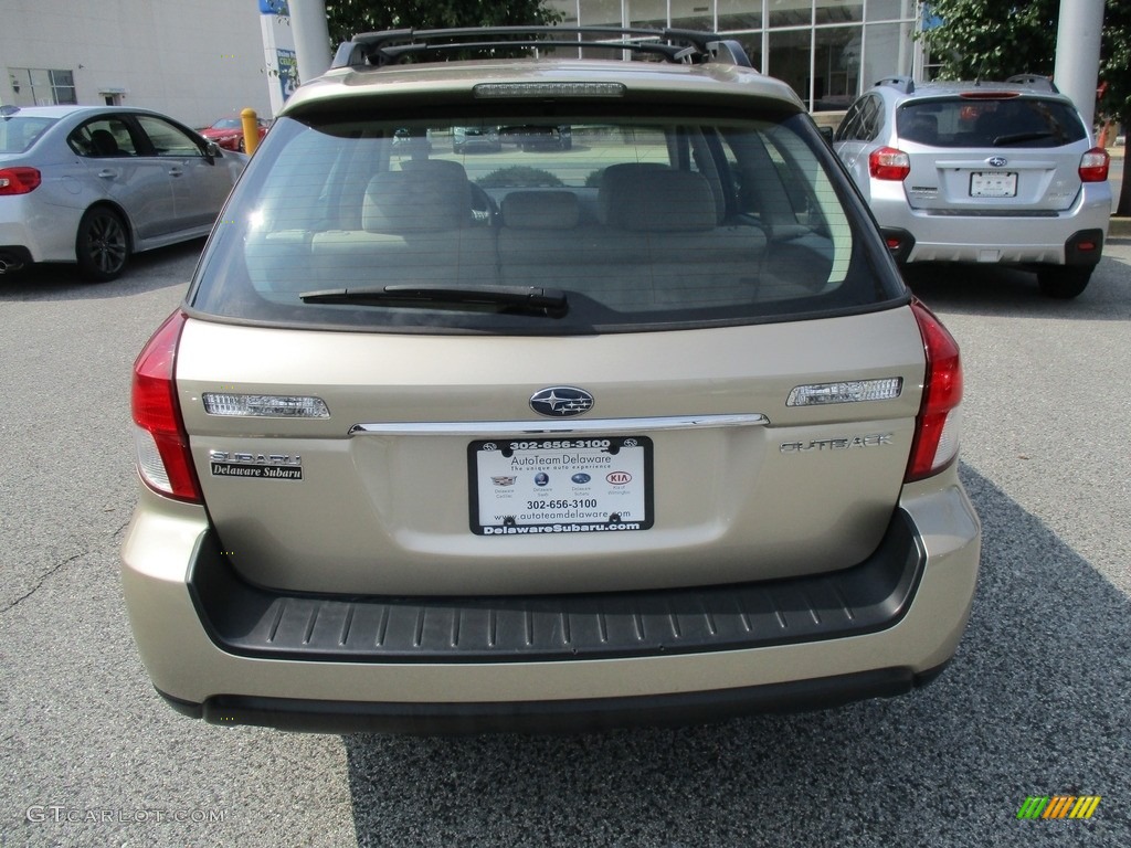 2008 Outback 2.5i Limited L.L.Bean Edition - Harvest Gold Metallic / Warm Ivory photo #5