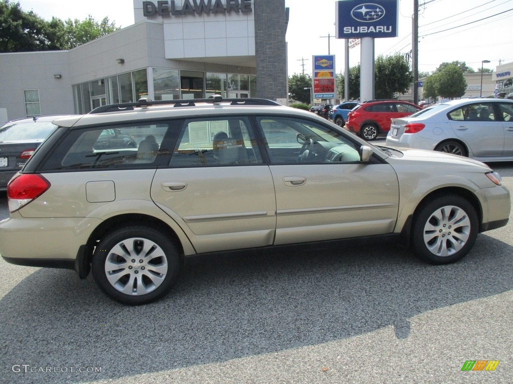 2008 Outback 2.5i Limited L.L.Bean Edition - Harvest Gold Metallic / Warm Ivory photo #7