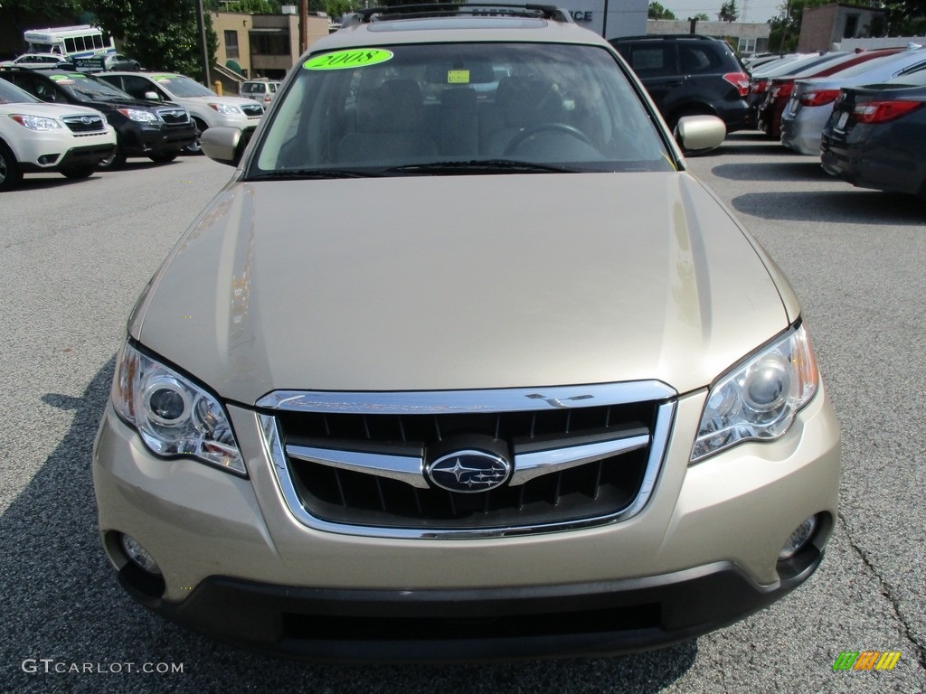 2008 Outback 2.5i Limited L.L.Bean Edition - Harvest Gold Metallic / Warm Ivory photo #9