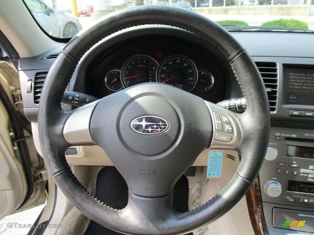 2008 Outback 2.5i Limited L.L.Bean Edition - Harvest Gold Metallic / Warm Ivory photo #12