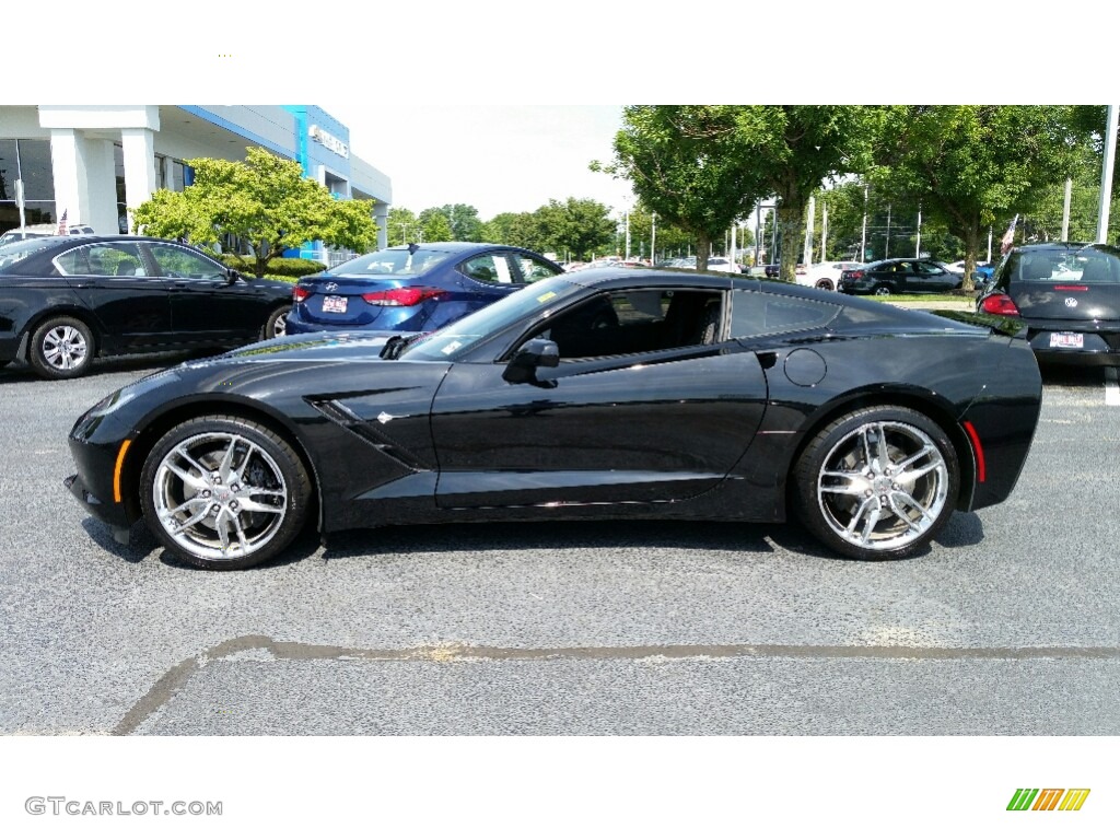 Black 2014 Chevrolet Corvette Stingray Coupe Z51 Exterior Photo #114700348