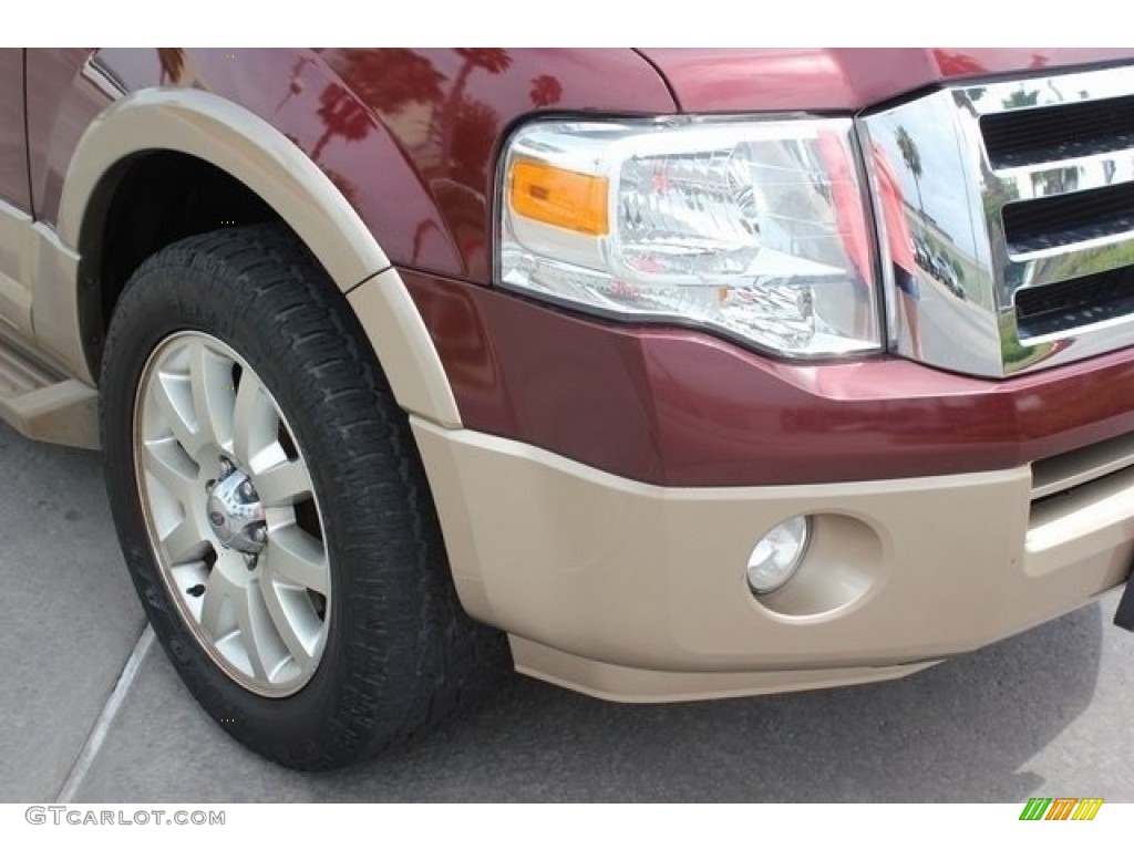 2011 Expedition XLT - Royal Red Metallic / Camel photo #10