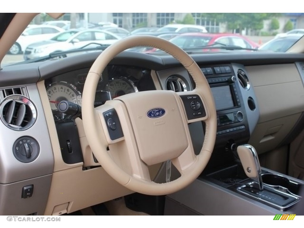 2011 Expedition XLT - Royal Red Metallic / Camel photo #44
