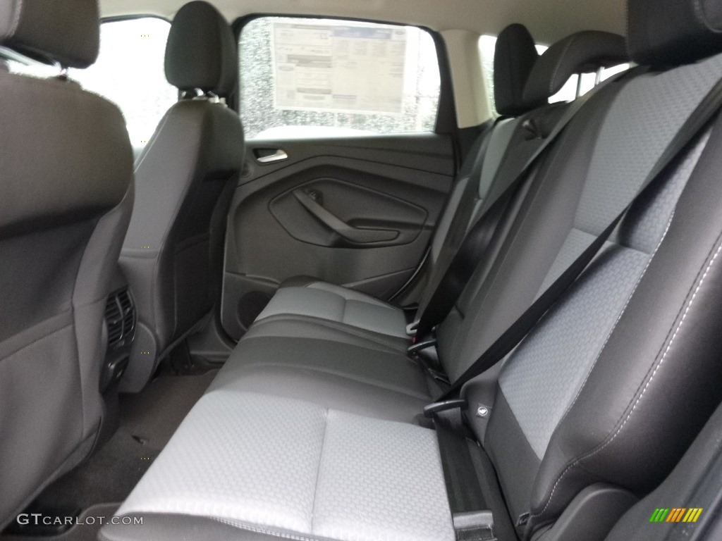 Charcoal Black Interior 2017 Ford Escape SE 4WD Photo #114703564