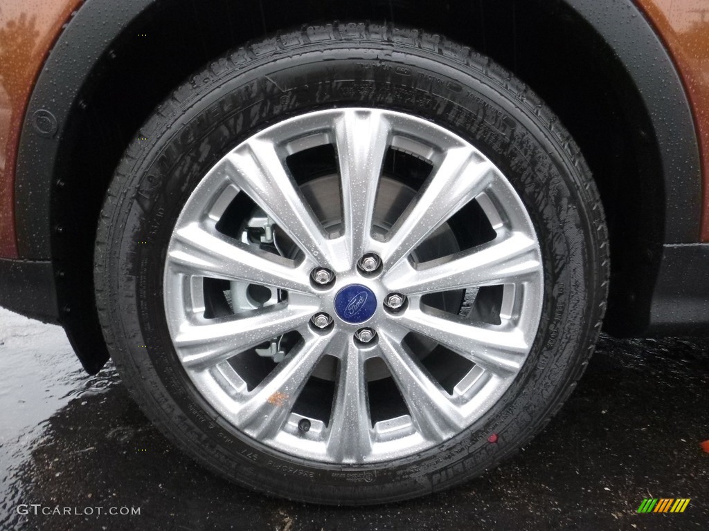 2017 Ford Escape Titanium 4WD Wheel Photo #114703603