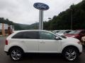 2013 White Suede Ford Edge SEL AWD  photo #1