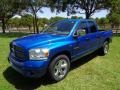 2008 Electric Blue Pearl Dodge Ram 1500 SLT Quad Cab #114691675