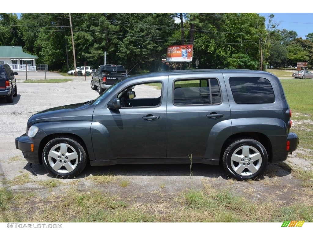 2011 HHR LT - Cyber Gray Metallic / Gray photo #7