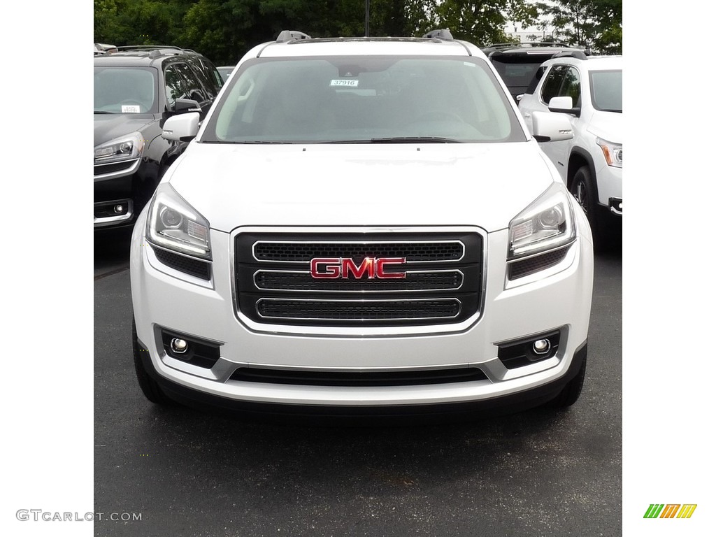 2017 Acadia Limited AWD - White Frost Tricoat / Dark Cashmere photo #4