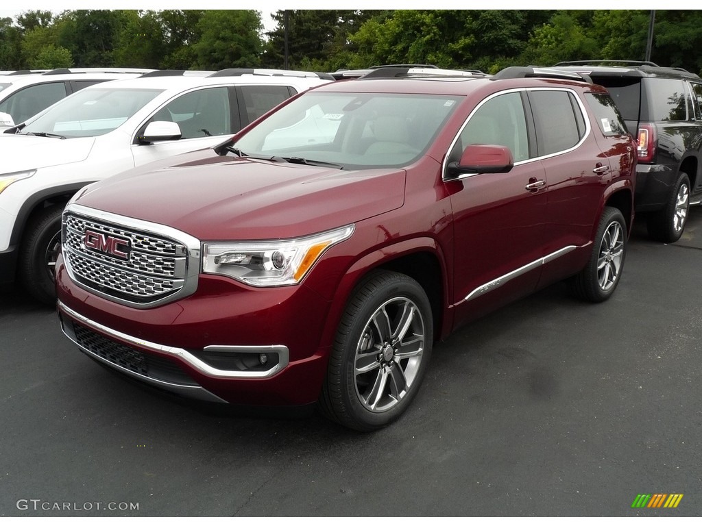 Crimson Red Tintcoat 2017 GMC Acadia Denali AWD Exterior Photo #114712996