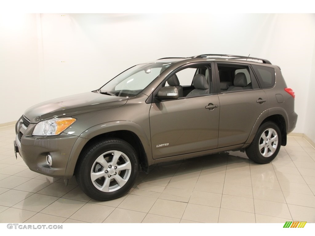 2012 RAV4 V6 Limited 4WD - Pyrite Mica / Ash photo #3