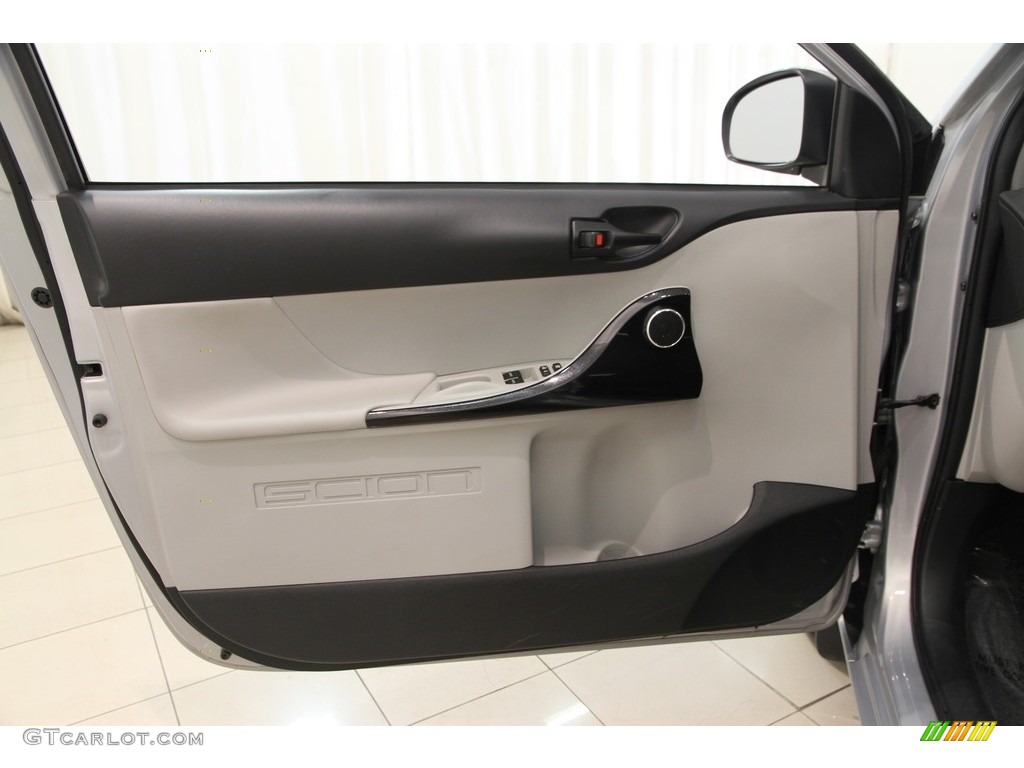 2014 Scion iQ Series Limited Edition Dark Charcoal Door Panel Photo #114713737