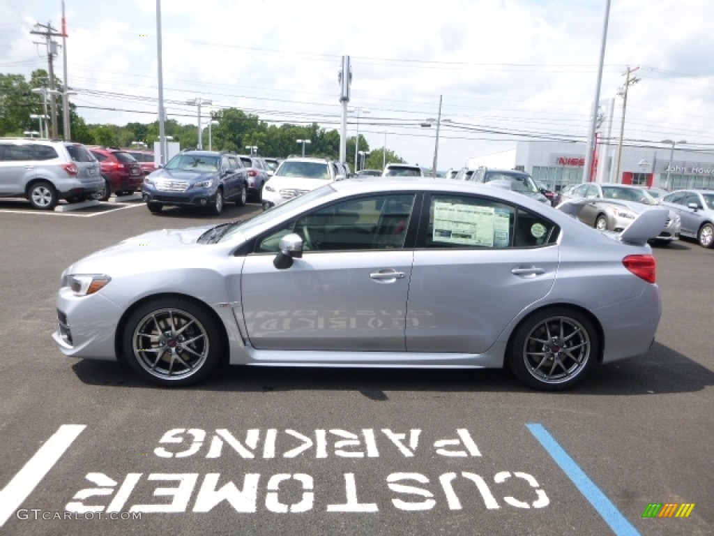 Ice Silver Metallic 2017 Subaru WRX STI Limited Exterior Photo #114714331