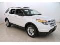 2012 White Platinum Tri-Coat Ford Explorer XLT EcoBoost  photo #1