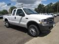 Oxford White - F250 Super Duty XL SuperCab 4x4 Photo No. 2