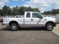 Oxford White - F250 Super Duty XL SuperCab 4x4 Photo No. 6