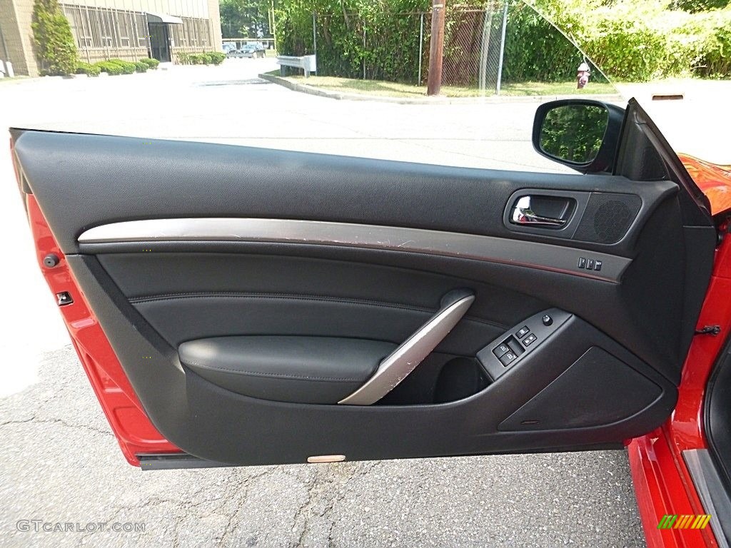2011 G 37 x AWD Coupe - Vibrant Red / Graphite photo #10