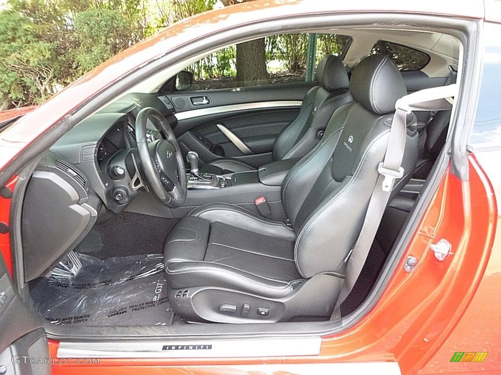 2011 G 37 x AWD Coupe - Vibrant Red / Graphite photo #12