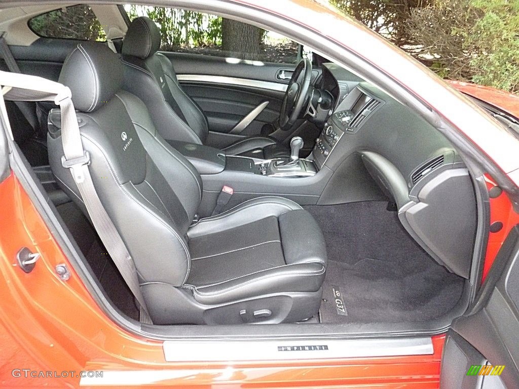 2011 G 37 x AWD Coupe - Vibrant Red / Graphite photo #17